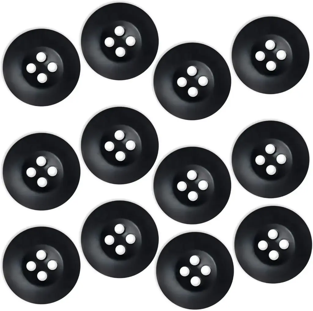 13MM RESIN PLASTIC SEWING BUTTONS