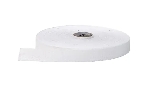 SEWING SUPPLIES:COTTON NECK TAPE (36 YARDS) - WHITE 